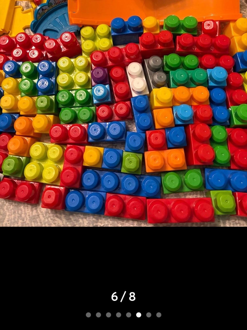 Mega Blocks First Kids Toddlers Big Building Blocks Over 100